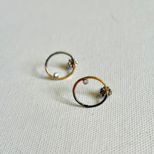 Load image into Gallery viewer, Oval Rim Post Earrings ~ *SALE!*
