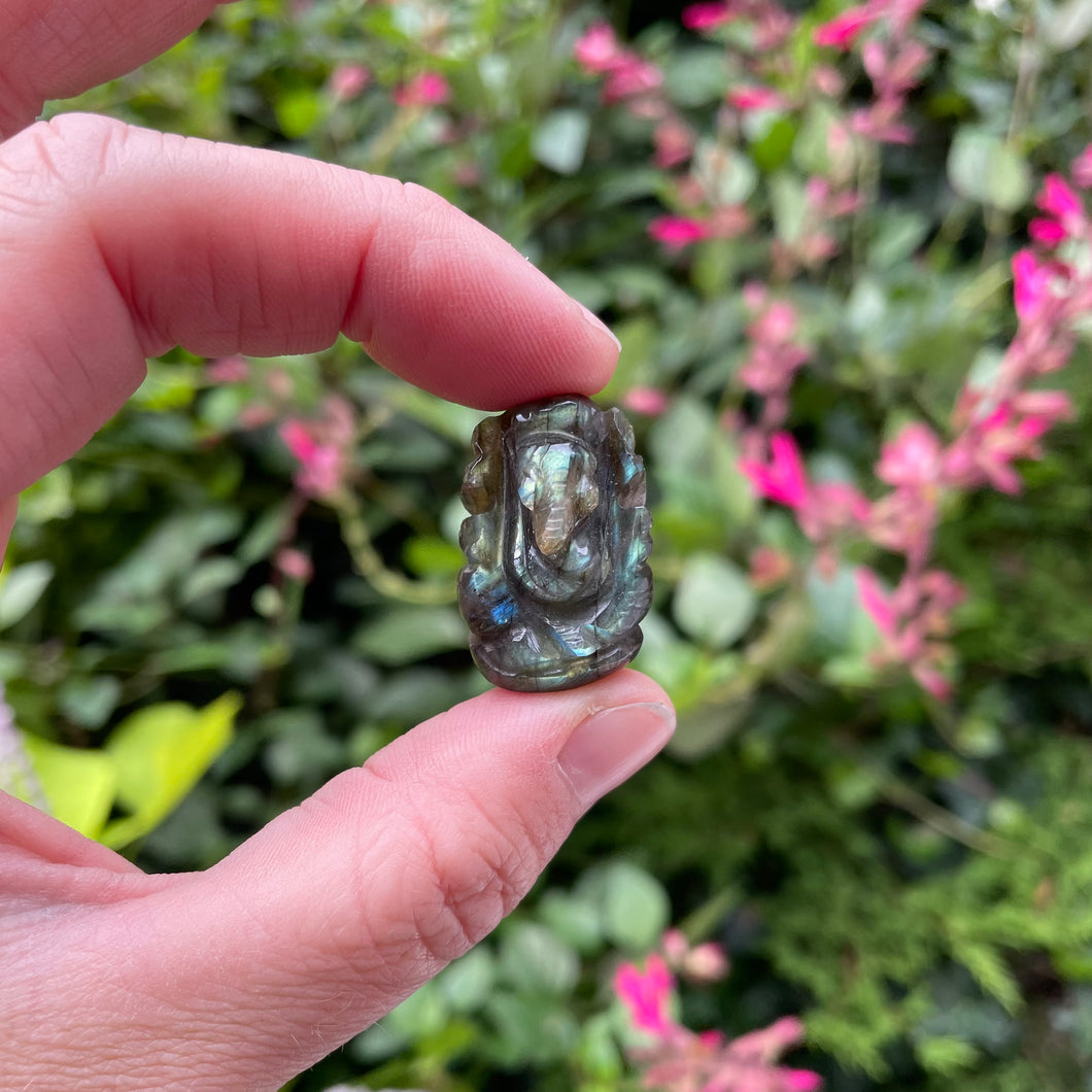 Labradorite Ganesha