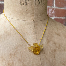 Load image into Gallery viewer, Amber Bee Necklace
