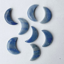 Load image into Gallery viewer, Blue Quartz Moons
