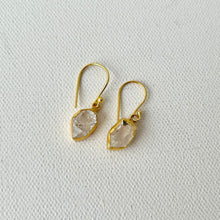 Load image into Gallery viewer, Herkimer Diamond Drop Earrings
