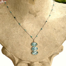 Load image into Gallery viewer, Long Watery Kyanite Necklace
