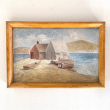 Load image into Gallery viewer, Vintage Coastal Painting

