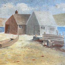 Load image into Gallery viewer, Vintage Coastal Painting
