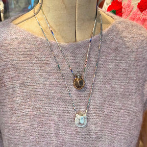 Quartz Pouch Necklace ~ *SALE!*