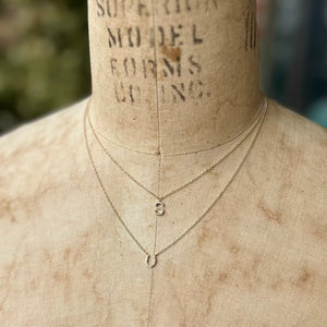 Diamond Horseshoe Necklace