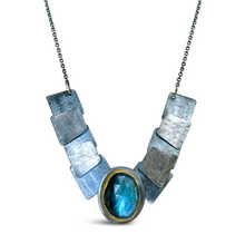 Load image into Gallery viewer, Labradorite &amp; Silver Necklace ~ *SALE!*
