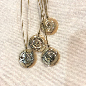 Abalone Swirl Necklace ~ * SALE ! *