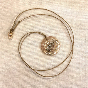 Abalone Swirl Necklace ~ * SALE ! *