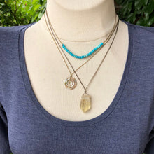 Load image into Gallery viewer, Abalone Swirl Necklace ~ * SALE ! *

