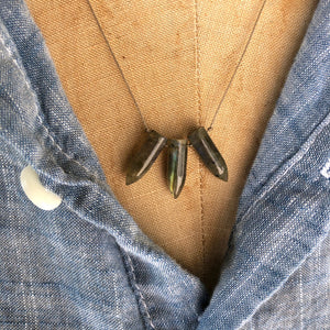 Labradorite Bullet Necklace  ~ * SALE ! *