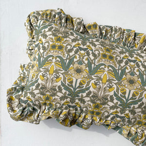 Nouveau Floral Pillow